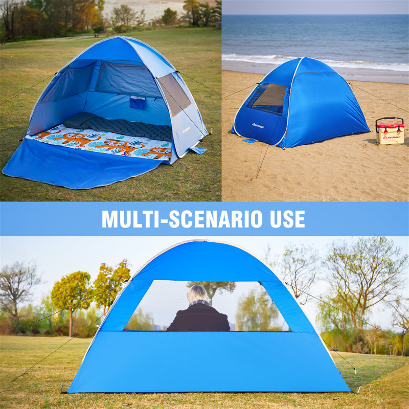 EchoSmile+Blue+4-Person+Nylon+